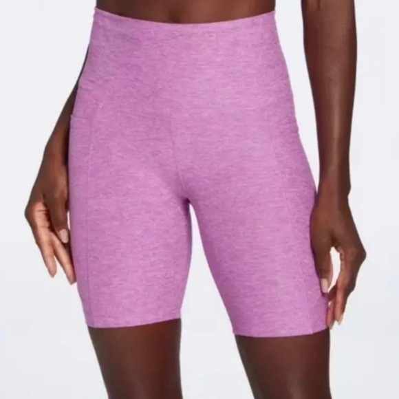 New Calia Cozy Essential Bike Shorts Lilac Fields - Picture 1 of 6